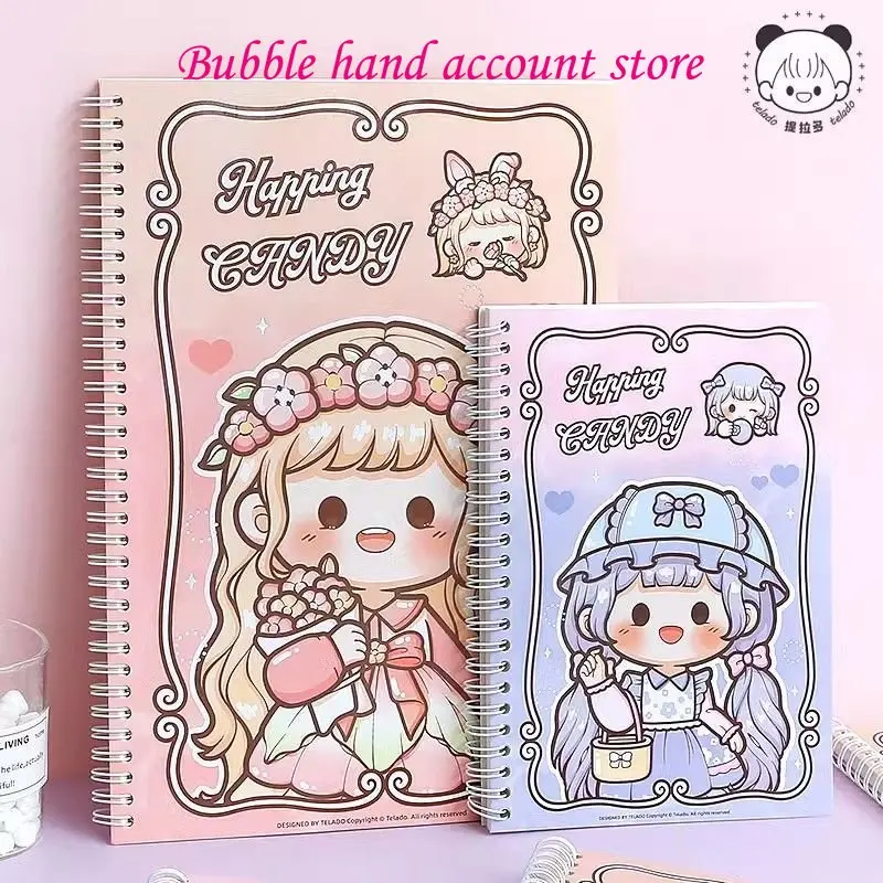 Telado Romantic afternoon tea release paper cute sticker tape double-sided release book hand account storage