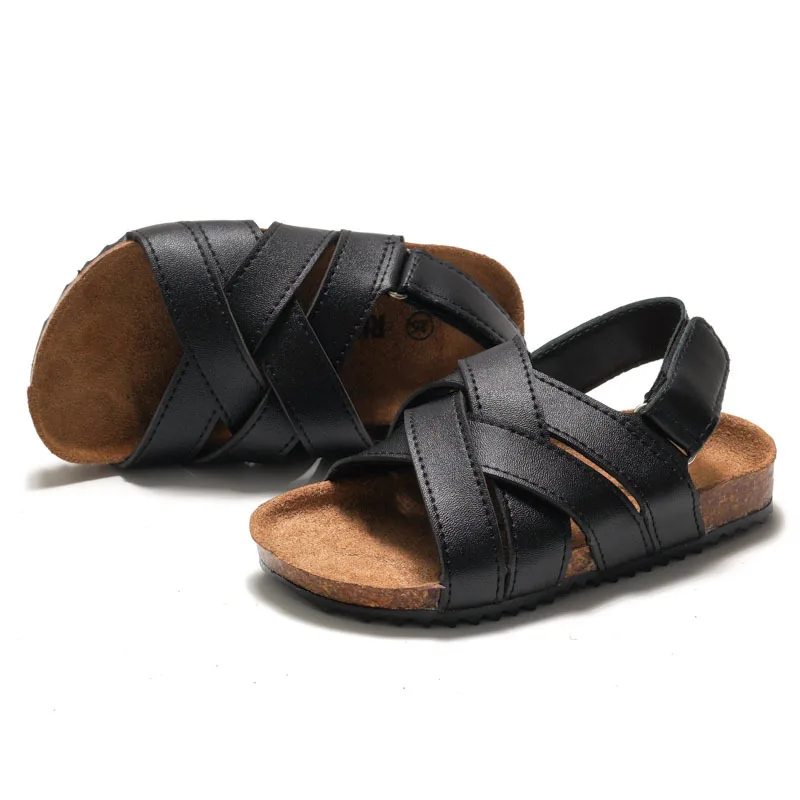 Zomer Nieuwe Jongens Sandalen Meisjes Casual Strandschoenen Kids Mode Sandalias Gekruiste Zomer Strandschoenen Baby Boy Schoenen