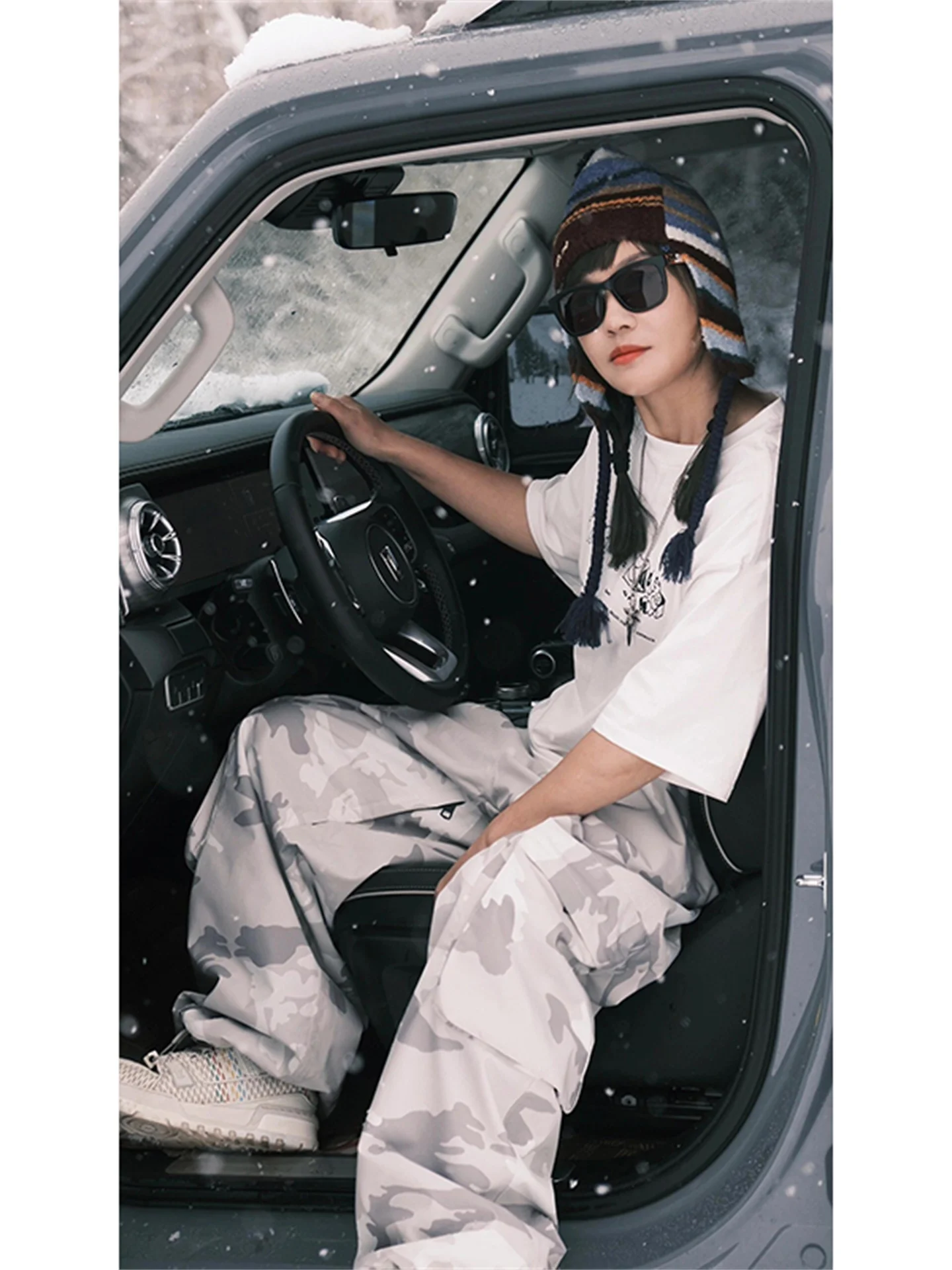 

Camouflage Ski Pants Men's Outdoor Functional Waterproof Windproof Warm Wear Resistant Profional Single Board Snowboarding...