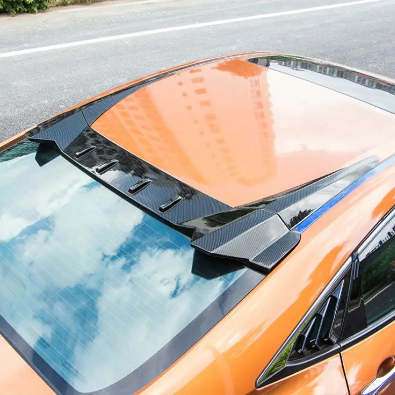 10th Gen Civic Hatchback Rear Roof Spoiler Top Wings Car Modification Accessories