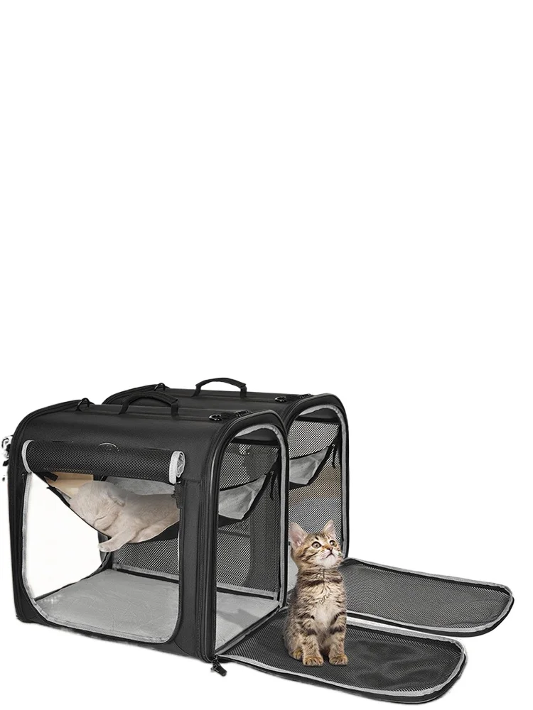 Car cat litter Small cage Pet ou seat Portable ag Foldable tent