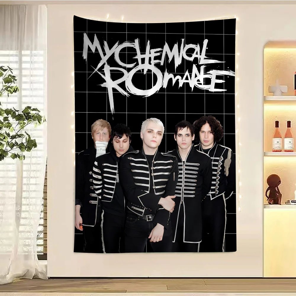 My Chemical Romance Colorful Tapestry Wall Hanging Bohemian Wall Tapestries Mandala Wall Art Decor