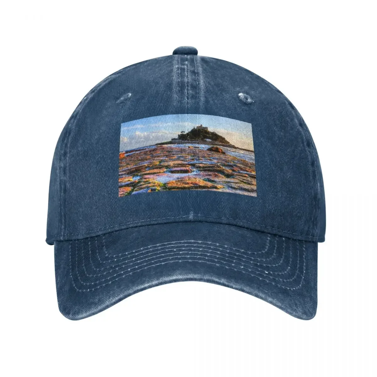 St Michael's Mount And Causeway, Marazion, Cornwall Baseball Cap Anime Dropshipping Boy Child Women's