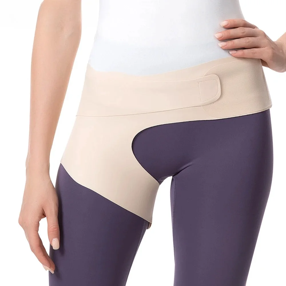 1PCS Ultra Thin Hip Brace for Women Men Sciatica Pain Relief Devices - Adjustable Groin, Hip Flexor Compression Wrap
