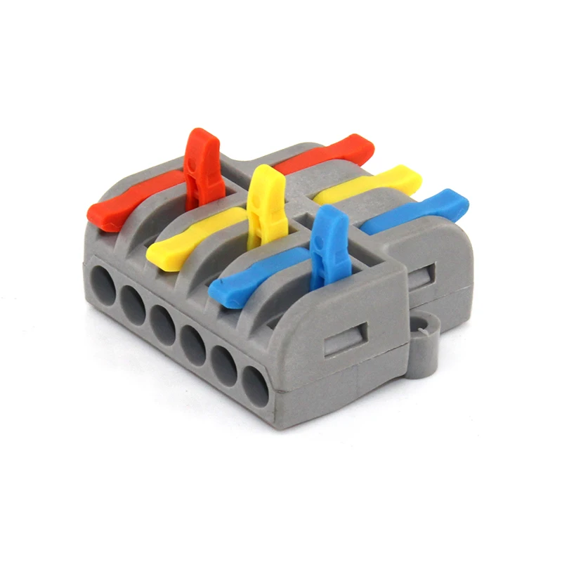 Mini Universal Push-In Terminal Block, Quick Lente, Splicing Drain, Conector Kabel, Universal Compact, M42-93C, 1 Pc, 5 Pcs, 10Pcs