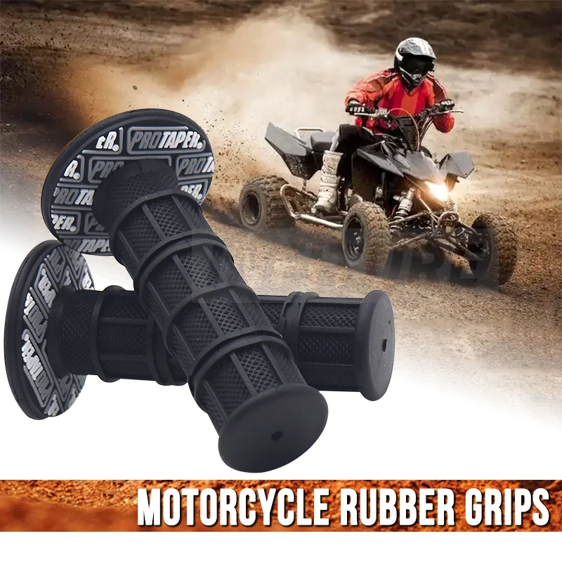 For SDG XR50 CRF70 PW 80 KLX110 SDG SSR YZF WRF KXF RMZ 7/8" Motorcycle Motorcycle Rubber Handlebar Grips Equipments Parts