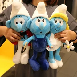 Disney Cartoon Anime Plush Toys para Crianças, Pintor, Engenheiro, Chef, Modelação, Smurfs, Presentes de Aniversário, 40cm