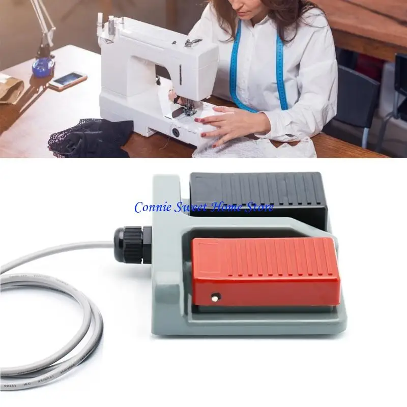 

LXAF Нескользящие мгновенные пластиковые переключатели ножной педали с самовозвратом и проводом 220 В переменного тока