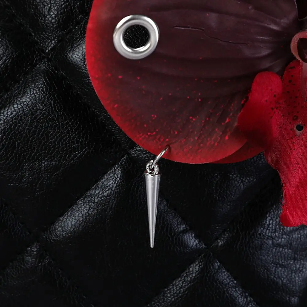 Phone Charms Phalaenopsis Orchid Keychain Puncture Rivet Leaves Imitation Flower Pendant Keyring Keychains Bag Pendant Couple