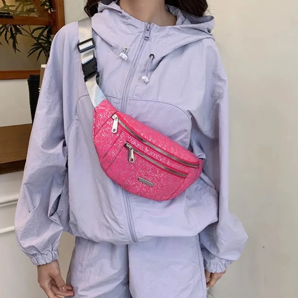 

Cute Fanny Pack Fashion Travel Shoulder Purse Belt Bag Women Waist Bag Belt Pouch Female Banana Bag Phone Bag Belly Bags Case