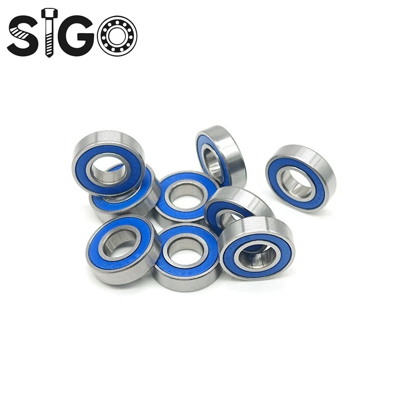 10 قطعة 6900RS 10x22x6 ملليمتر تحمل ABEC-7 هواية الكهربائية RC سيارة شاحنة 6900 RS 2RS الكرات الأزرق مختومة 6900-2RS