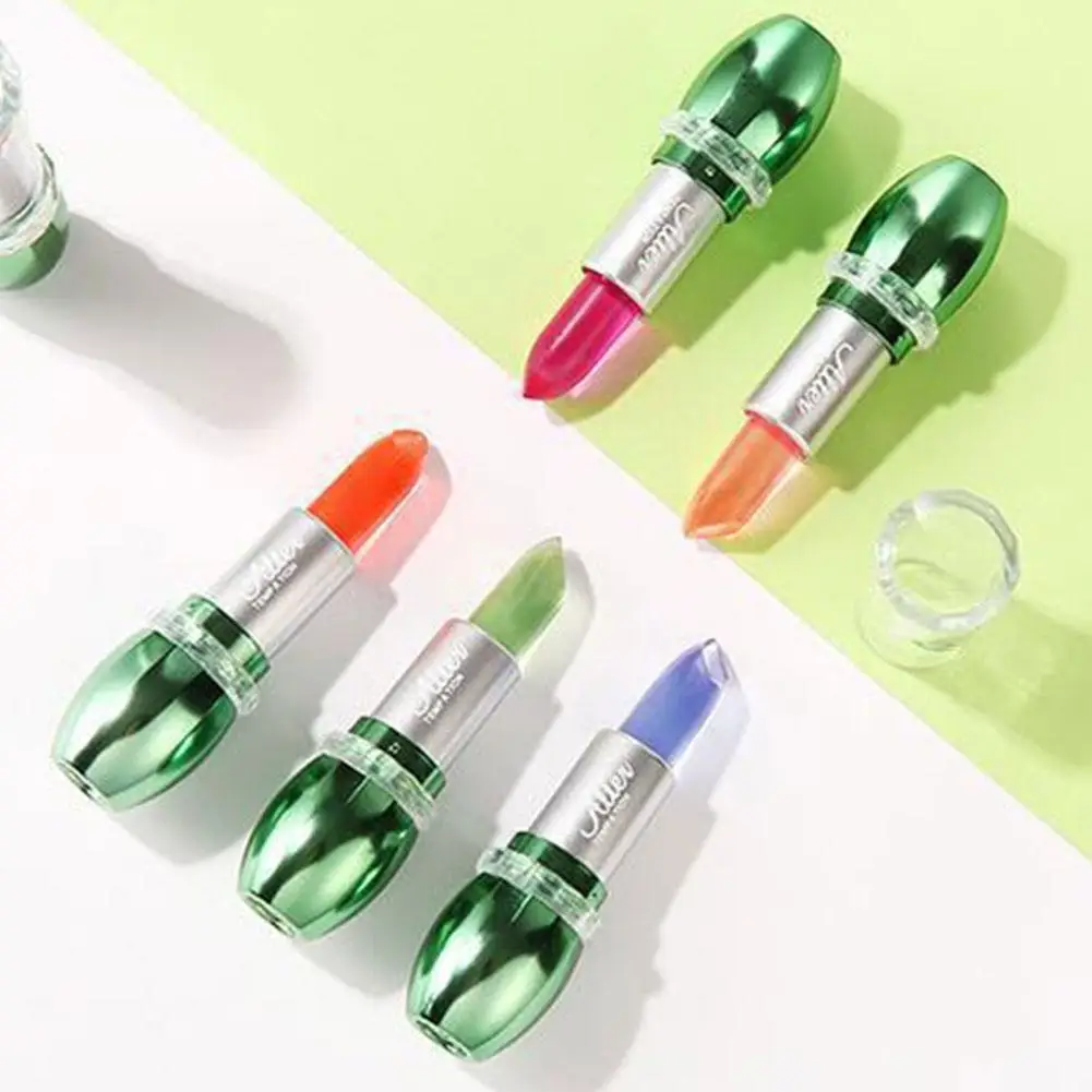 Aloe Vera Jelly Color change Lipstick Aloe Vera Jelly cambia colore rossetto non sbiadisce idratante impermeabile