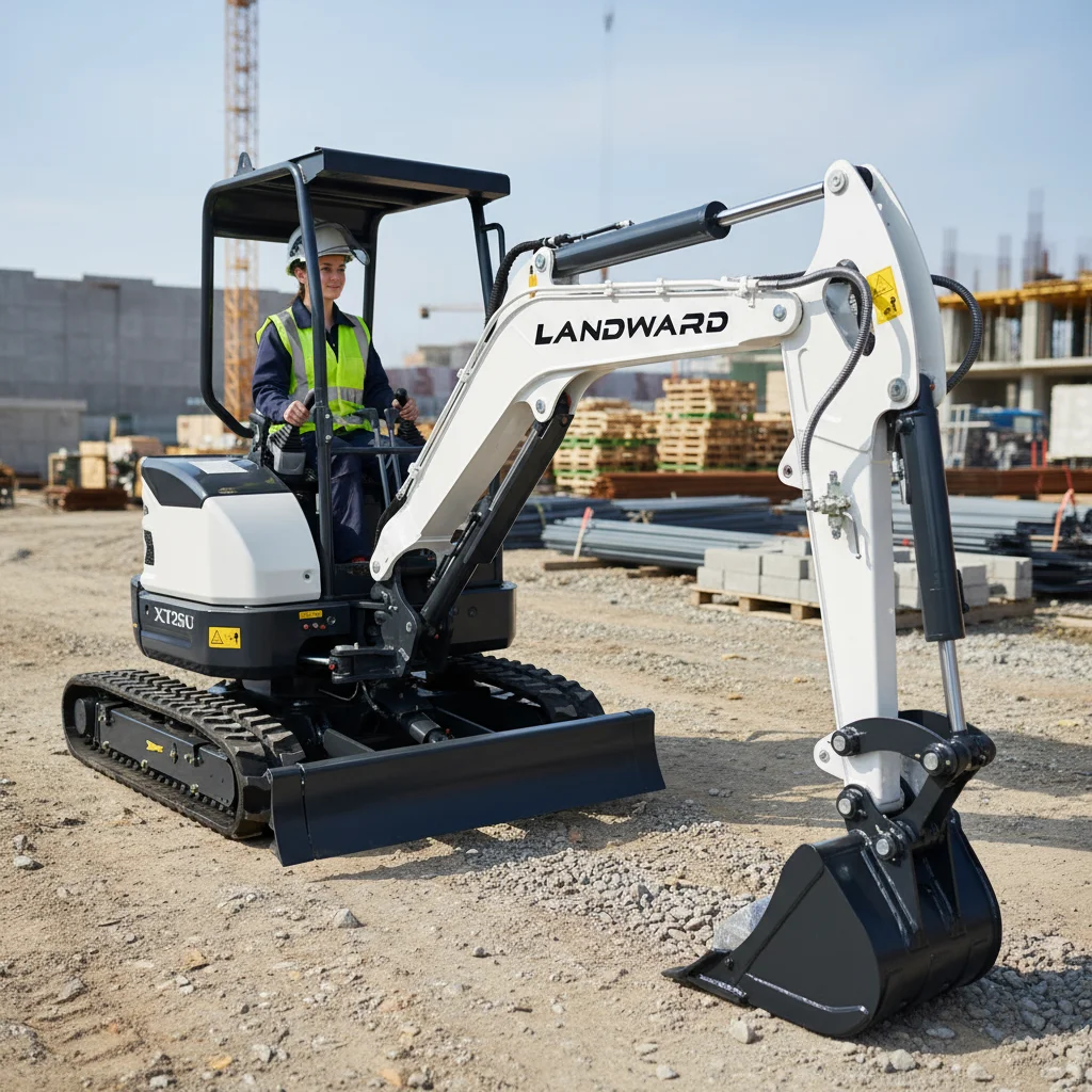 

Chinese Excavator 2.5 Ton Mini Digger With Attachments Factory Directly Supply Crawler Excavator Farm Digger Machine Customized