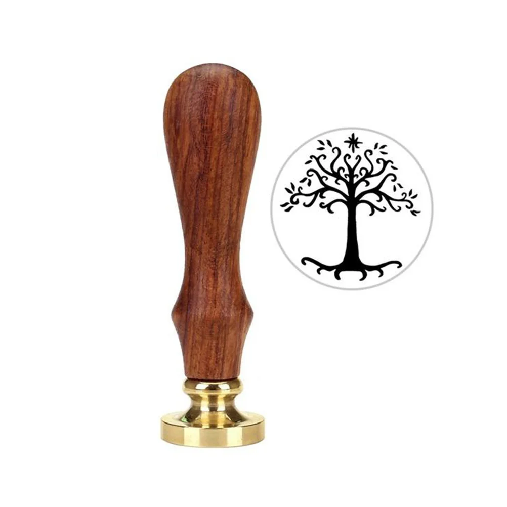 

Manuscript Sealing Sticks Wicks Wood Copper 25x9cm for Special Events Invitations Crafts Decoration Sealing