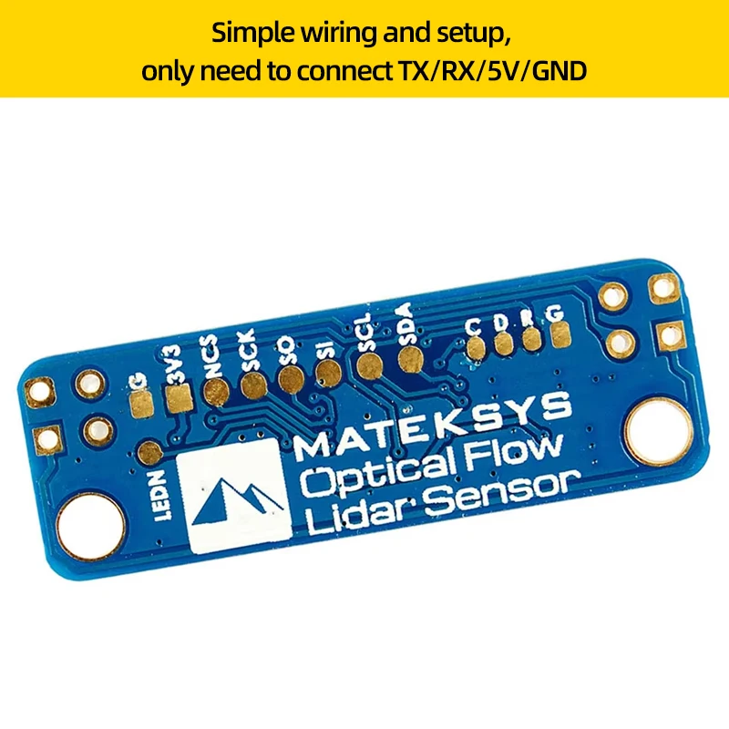 1/2PCS MATEK Mateksys 3901 LOX Sensor Optical Flow/Lidar Sensor Module For FPV RC Racing Freestyle F4 F7 Flight Controller Drone