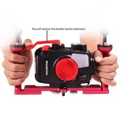 TG4\5\6\7 waterproof housing shutter button extension rod 3D printing Submersible camera shutter extension brackets trigger