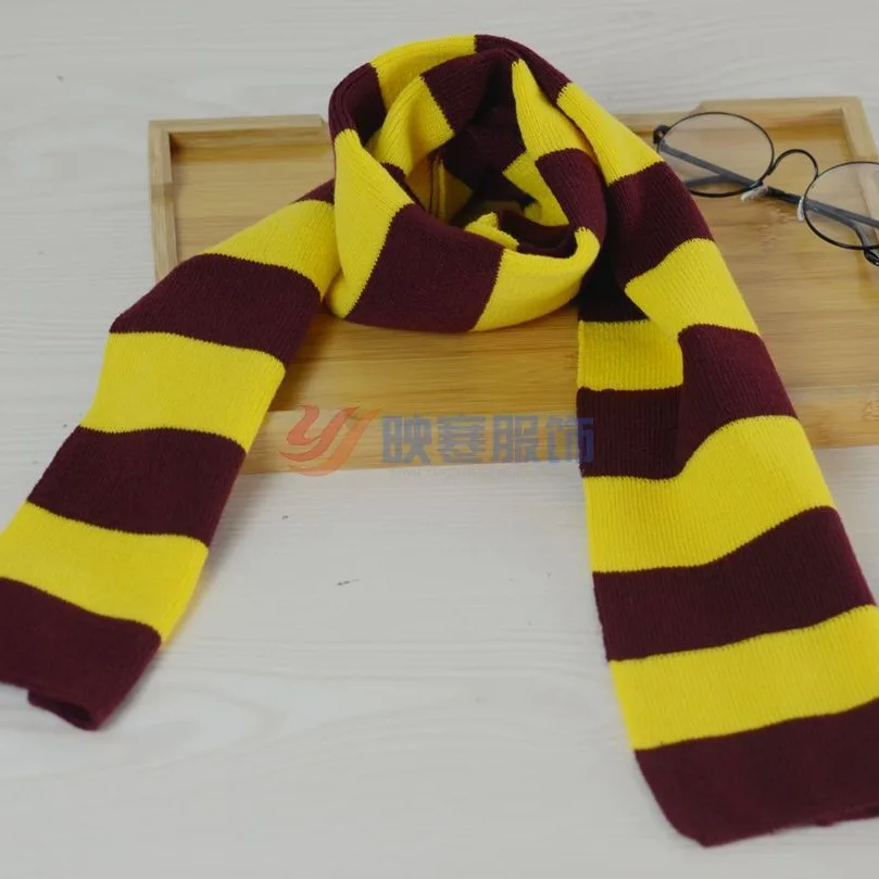 Acessório de cosplay Potter Cachecol Trajes universitários Lenço para crianças e adultos Halloween