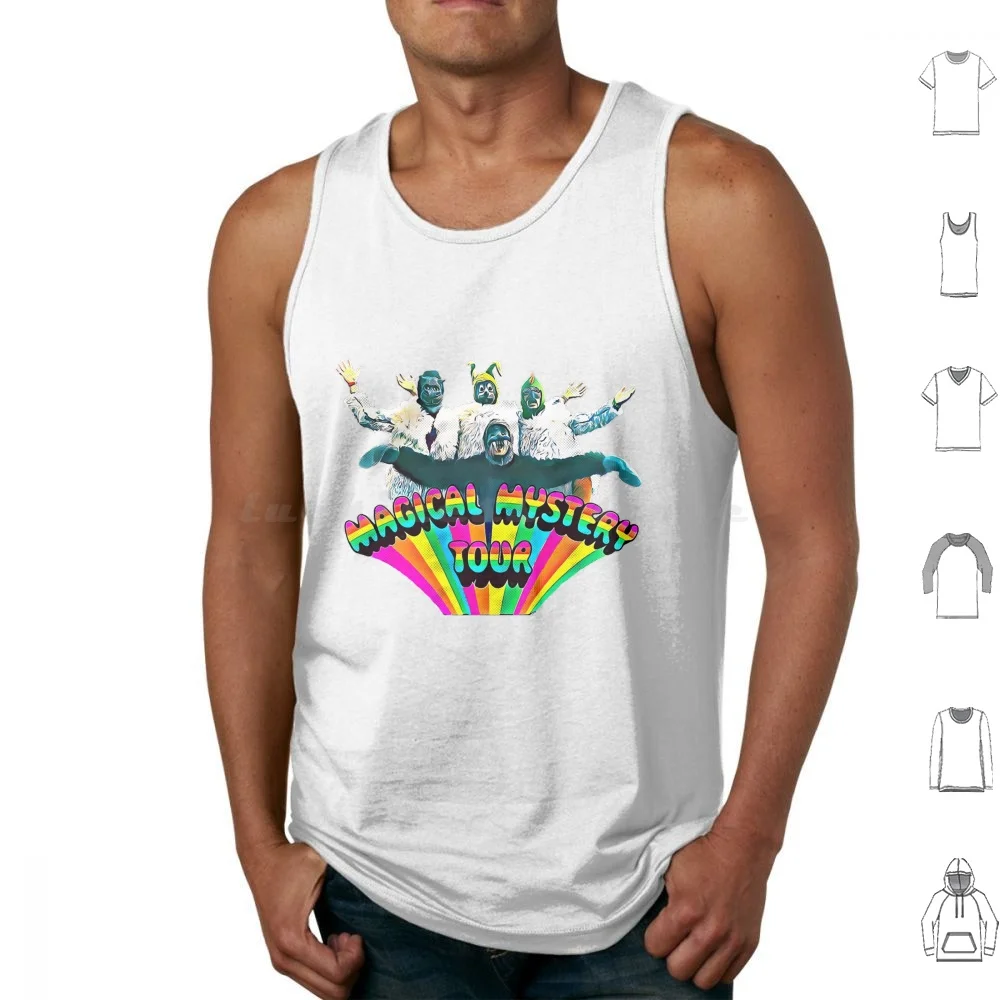 Ma Gi Cal Mys Tery Tour-Album Cover Tank Tops Vest Sleeveless Magical Mystery Tour The Music 60s I Am The Walrus Classic