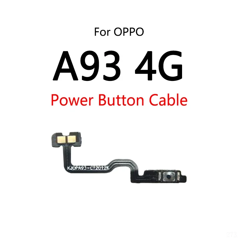 High-quality For OPPO A93 4G Power Button Switch Volume Mute Button On / Off Flex Cable