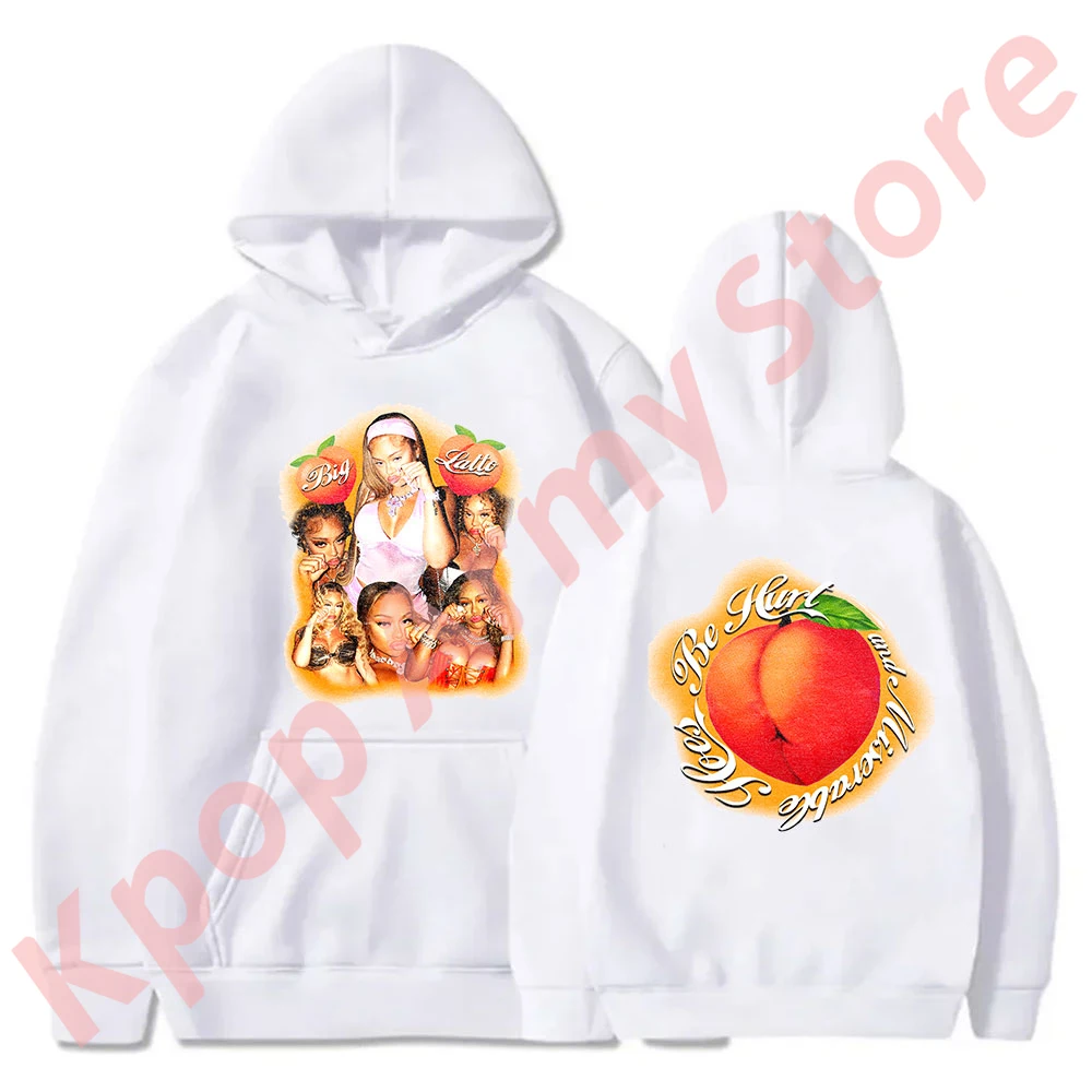 Rapper Latto Cry Hoodies Sugar Honey Iced Tea Tour Merch Cosplay Women Men Fashion HipHop Sweatshirts