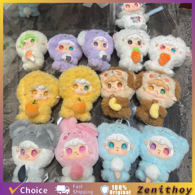 Yooki V10 Gourmet restaurante serie caja ciega misteriosa suave Kawaii muñeco de peluche bolsa colgante coleccionable juguete de moda regalo sorpresa