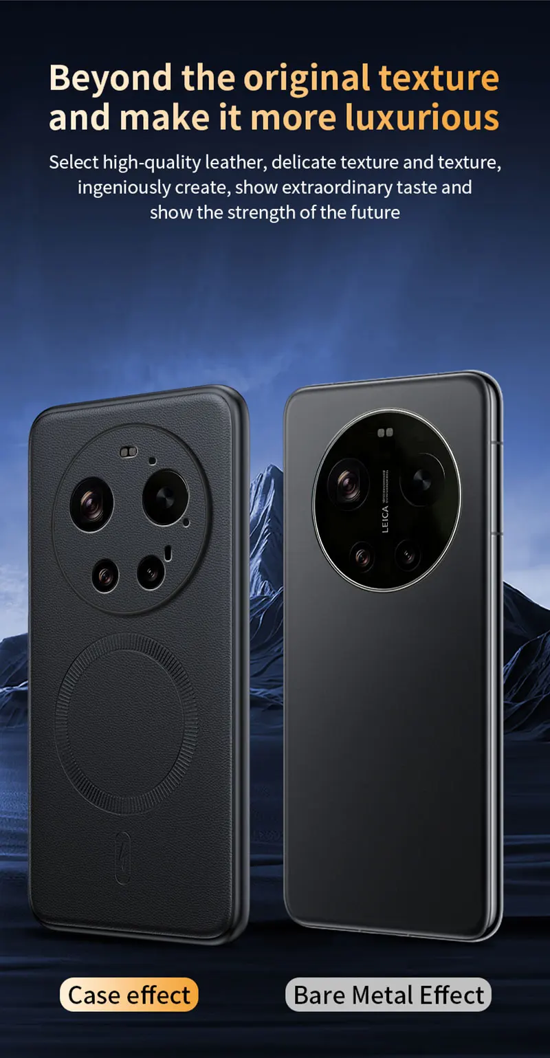 Für Xiaomi 17 Ultra Hülle Magnetische Leder-Schutzhülle Für Xiaomi 17 Ultra Anti-Fingerabdruck Rutschfest PC+TPU – Detail 11