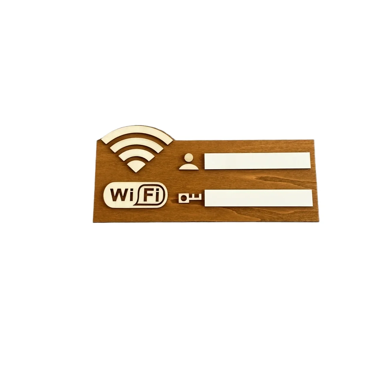 1pc Rustic Wooden WiFi Password Sign, Vintage Wall-Mounted Wireless Network Indicator Plaque, Multi-Purpose Home Decor Accessory