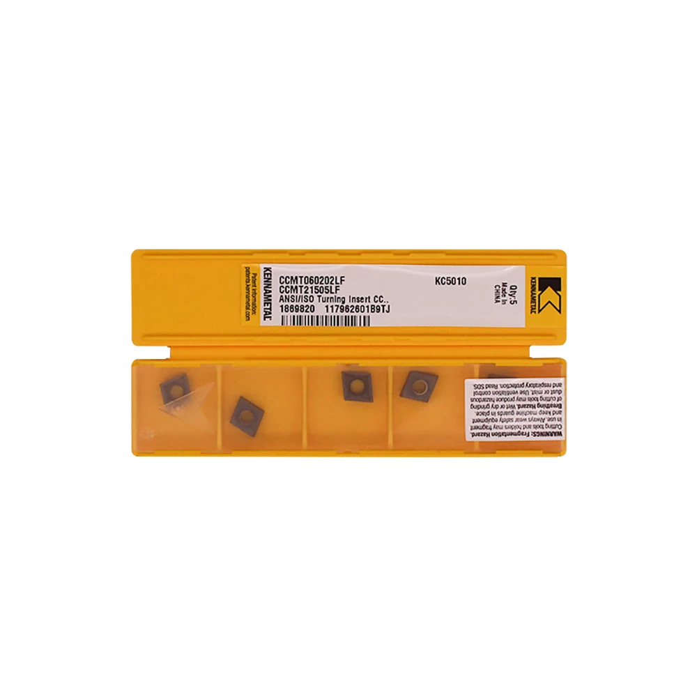 

Kennametal Original CCMT CCMT060202-LF KC5010 Turning Insert
