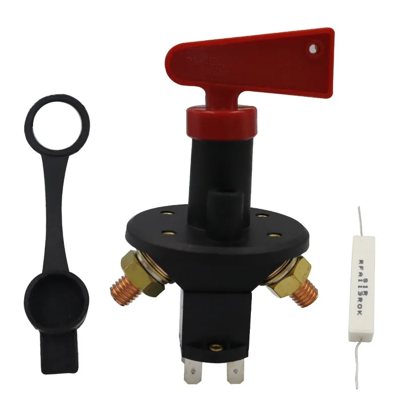 for Race Car Owner Isolator 12V 24V Rally Power Supply Cut Off Switch 4 Terminals Master Disconnect Switch