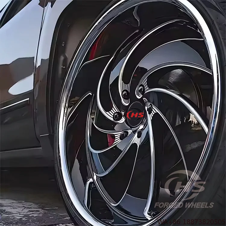 Custom 2pcs Deep Dish Forged 6061-T6 Aluminum Alloy Car Rims Hub Wheels for Dodge Avenger  Camry  Accord