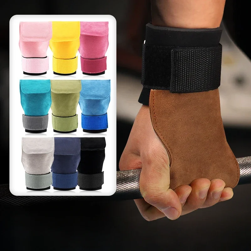 1pc Weight Lifting Wrist Support Wrap Wristband Strength Training Palm Guard Protector Anti-slip Adjustable Wrist Brace Straps