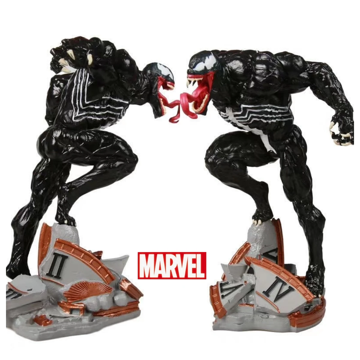 25cm Marvel Avenger Venom Lethal Protector   Action Figure Xm Gk Anime Collection Pvc Model Toys Doll Gift For Children