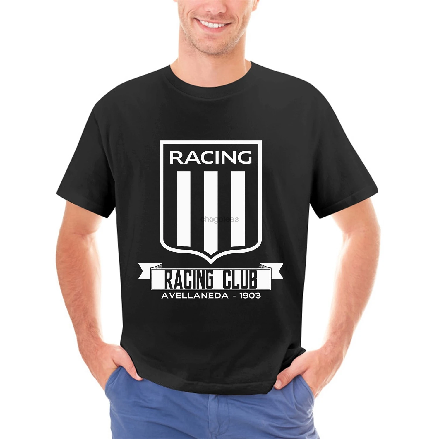 Men t shirt Racing Club de Avellaneda Argentina Camiseta TShirt jersey-RT Women tshirts