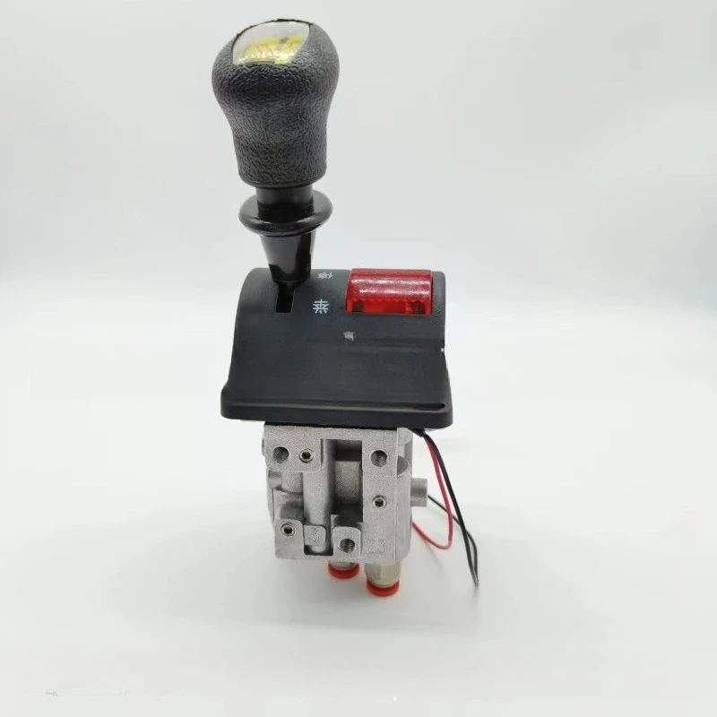 14750652H four-hole large handle with lamp, wire and connector, manual valve, Haiwo hydraulic valve, five-hole lift valve