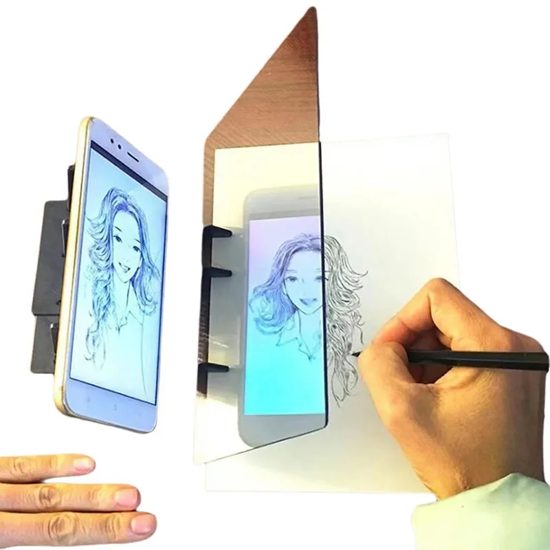 Projectie Kopieerbord Tekening Schets Licht Schaduw Multifunctioneel Doorschijnendheid Tekentafel Schilderen Speelgoed Voor Kinderen Cadeau