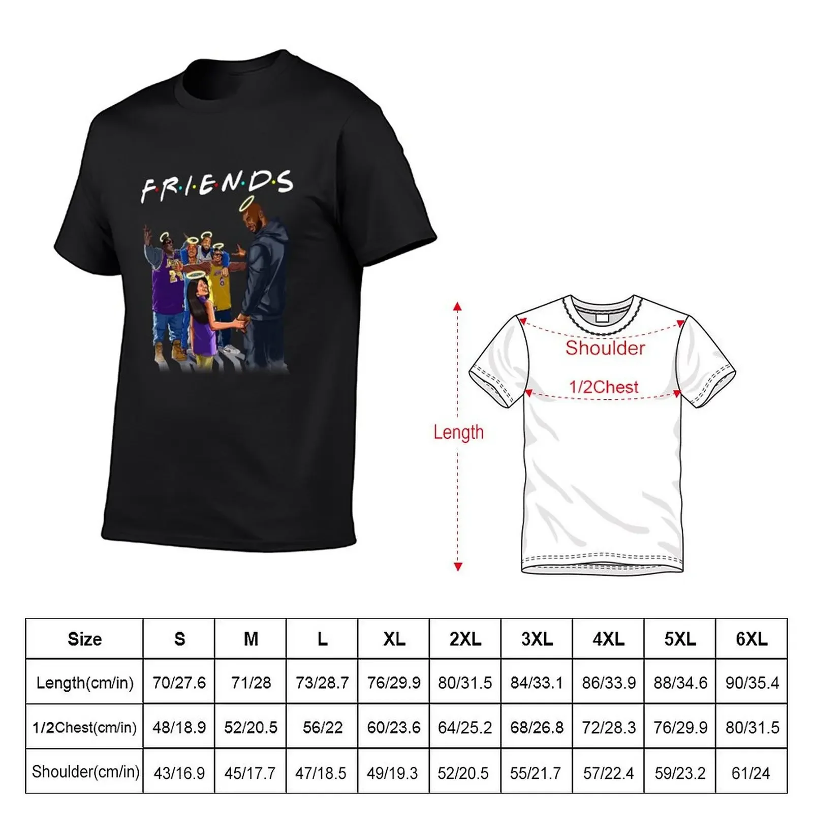 FRíéNDS Kóbé Básíc Nóvélty s Gráphícs Fémálé úníqúé s ns áwésómé Cómfy Gíft ídéás T-Shirt baggy shirts customizeds mens fashion