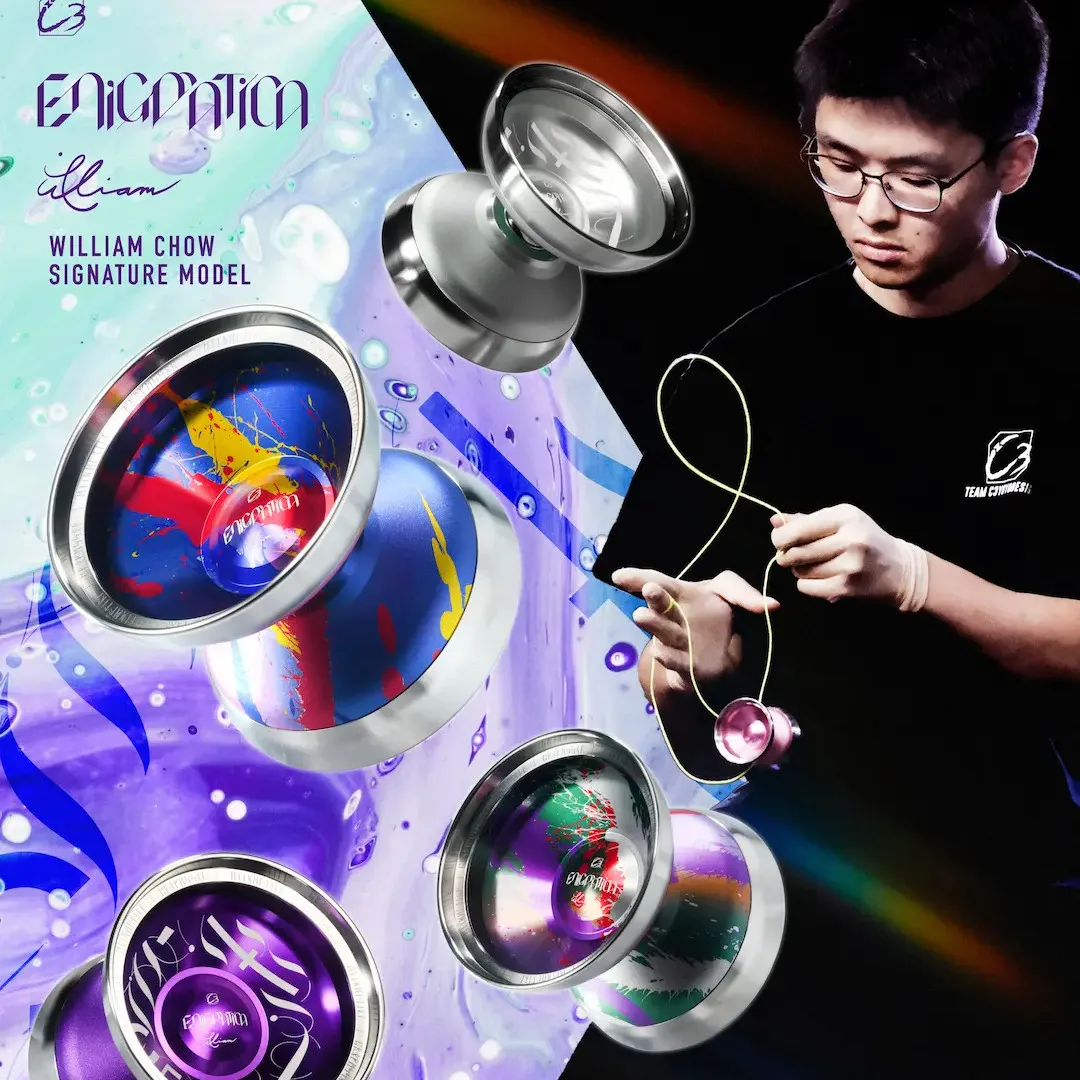 

C3yoyodesign Enigmatica William Chow Signature Professional Competition Yoyo