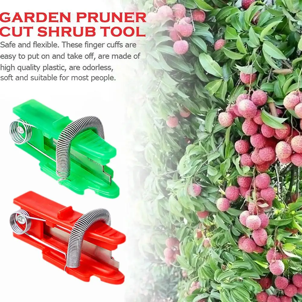 

Multifunction Thumb Knife Garden Pruner Fruit Picking Catcher Fruit Cutting Rings Protector Tool Finger Safe Device B L7U0