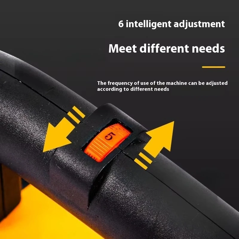 Handheld 4-Round Coarse Grinder Wall Planing Feature Plastering Polishing Machine for Cement Floor Wall Putty Concrete Motor