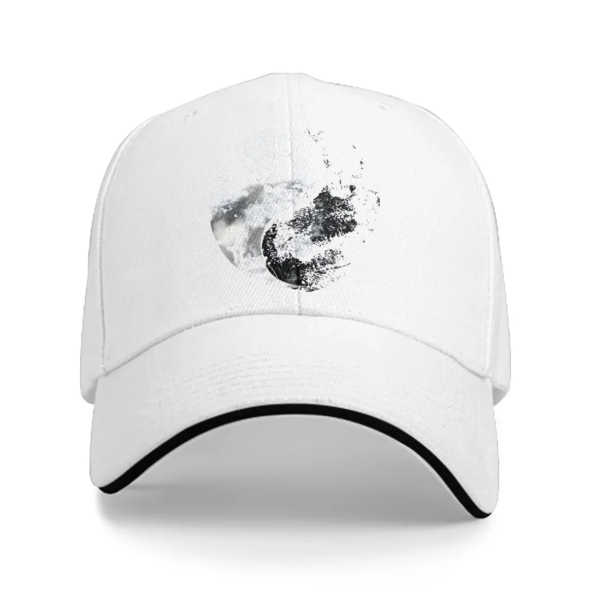 Yinyang-Casquette de baseball ajustable pour homme et femme, chapeau à visière, pare-soleil, YinComposer