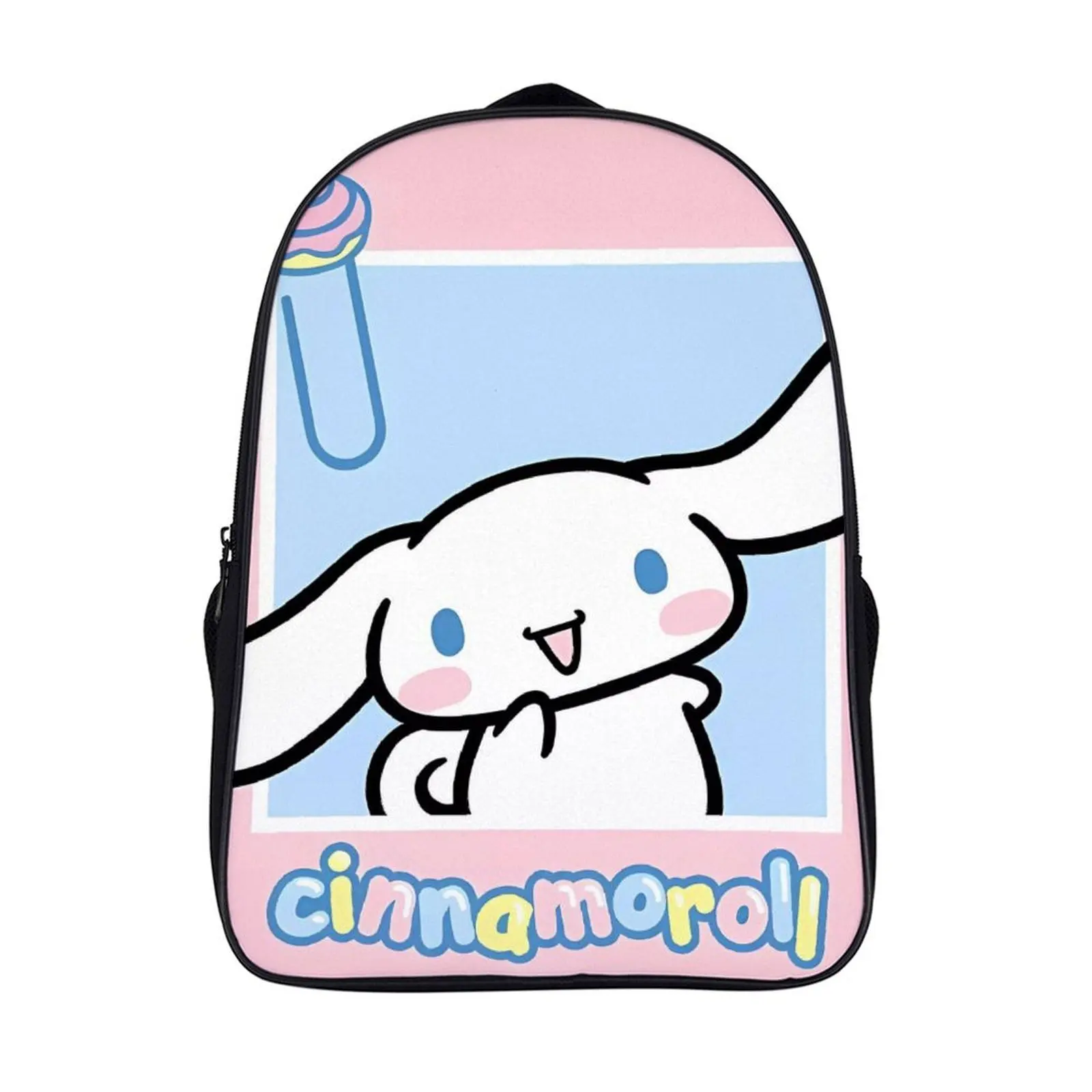 

Модный школьный рюкзак Sanrio Cinnamoroll, 16 дюймов, 2 отделения