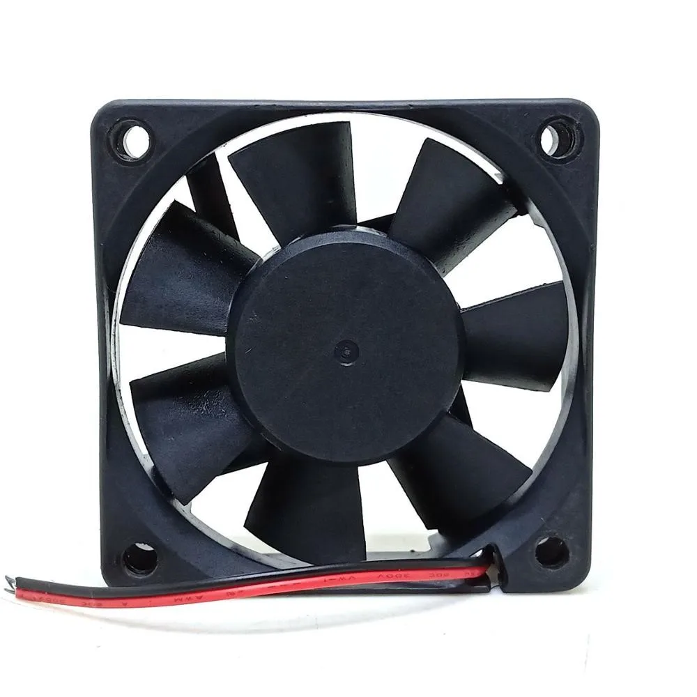 Sunon 6015 silent 60mm cooling fan KD1206PHS2 12V two-line chassis power supply dedicated 6CM