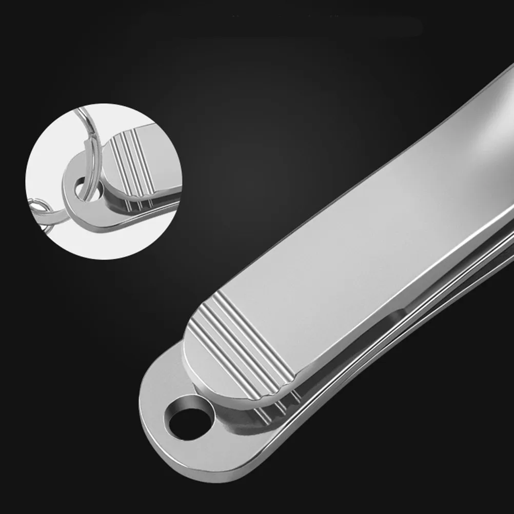 

Stainless Steel Foldable Nail Clippers Exquisite Workmanship Ergonomic Handle Quick Precise Nail Cutting Manicure
