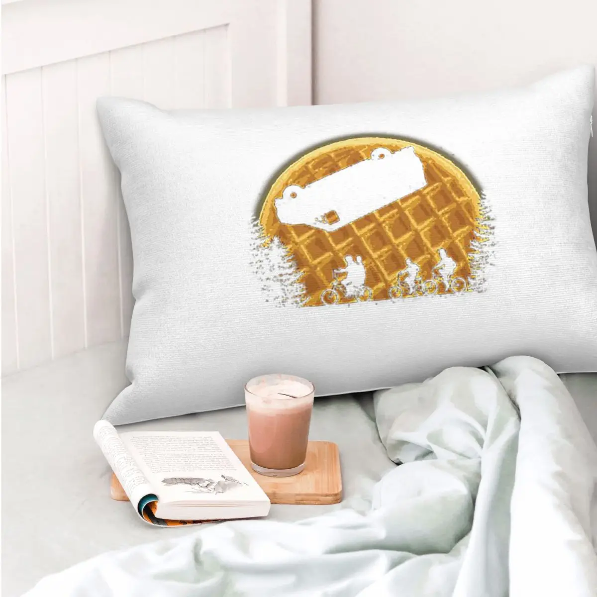 

Stranger Moon Rectangle Pillowcase Cushion Cover Decorative Bedroom Bed Home Comfort Throw Pillow