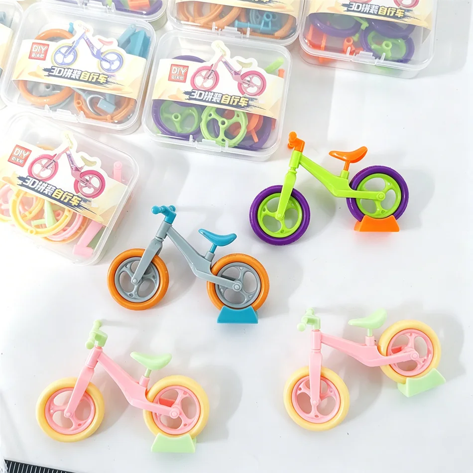 

8cm Mini Dopamine Finger Bike Bicycle Model Toy for Adults Kids Home Office Desk Decoration Gift for Bicycle Lovers