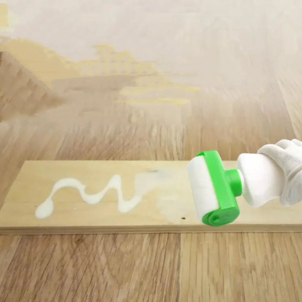 

Набор для декорирования комнаты: зеленый и белый валик для покраски, многоразовый валик, подходит для точечной подкраски, герметичная бутылка