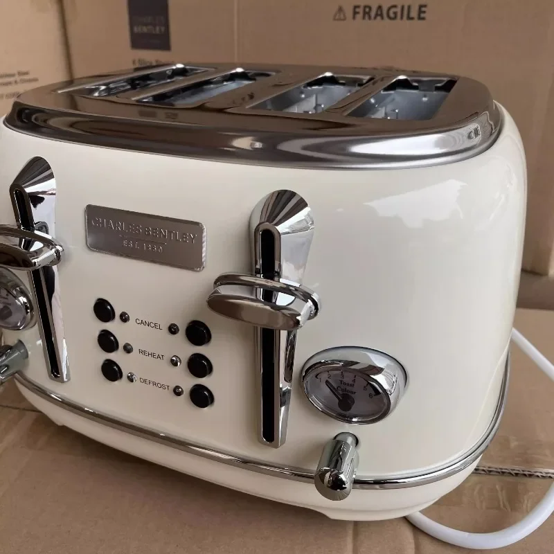 Export four piece fully automatic multifunctional toaster for drivers, home toaster and breakfast machine