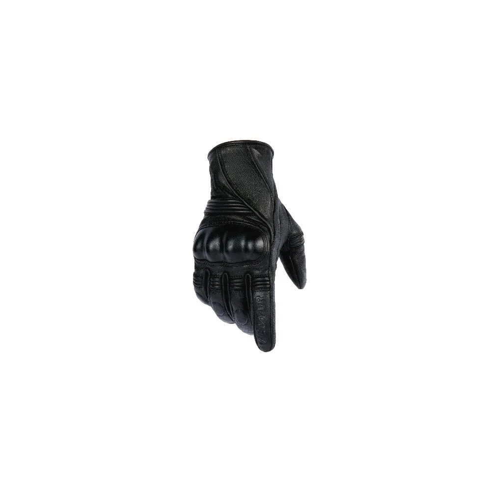 

Мужские мотоциклетные перчатки — перчатки из натуральной кожи для байкеров, прочные перчатки для гонок на мотоциклах — черные