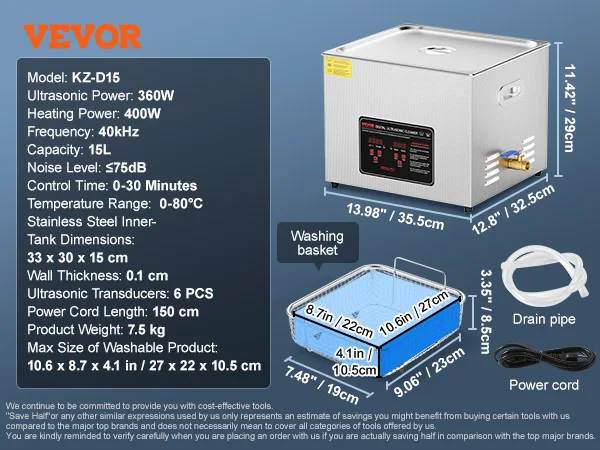 SucceBuy 2L 3L 6L 10L 22L 30L Ultrasone Reiniger Rvs Draagbare Reiniging Wasmachine Echografie Huishoudapparaat