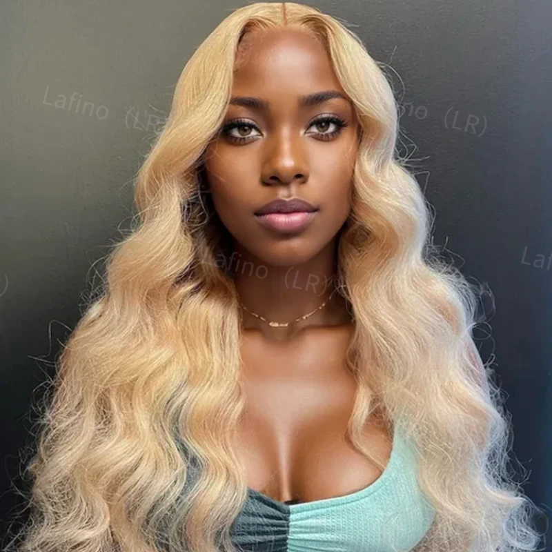 613 Honey Blonde Lace Front Body Wave Wigs 100% Human Hair 13X6 HD Transparent Brazilian Colored Wig On Sale For Women Choice